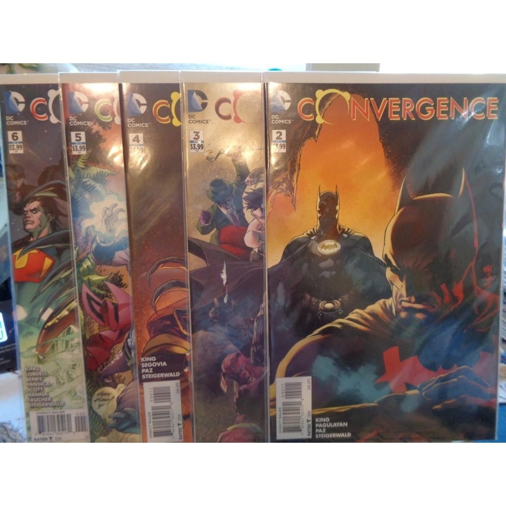 DC Comics Convergence Comic Book #1-6